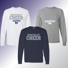 Northley Cheer Custom Long Sleeve Tee Northley Cheer Custom Long Sleeve Tee